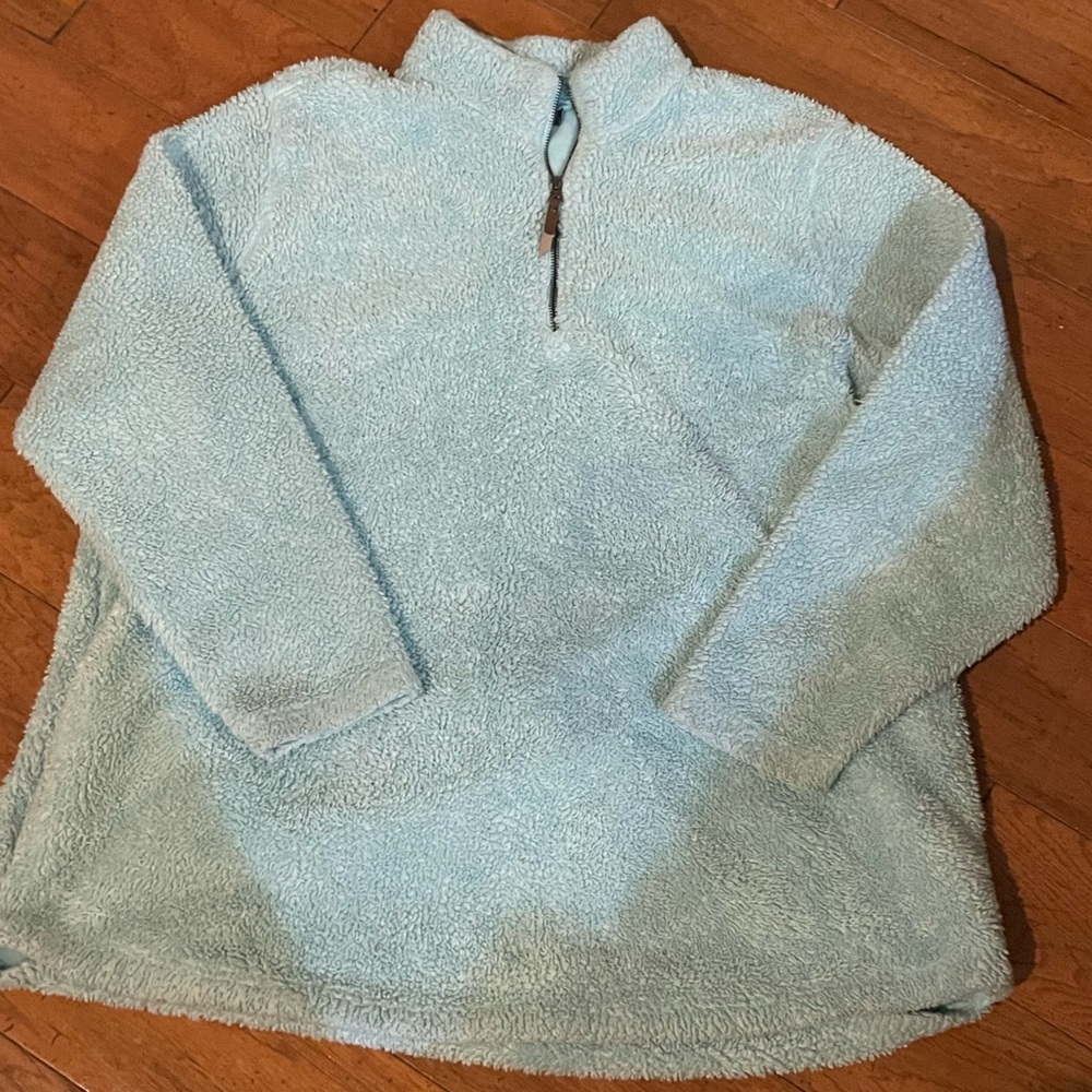 Charles River Apparel Sky Blue Fleece Jacket